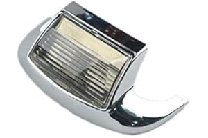 BHYSHOP Motorrad Front Fender Tipp Licht für Harley Ultra Classic Electra Gleiter Heritage Softail FLHTCU FLSTC FLHT Standard (Rauch)