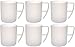 Produktbild idea-station NEO Kunststoff-Tassen 6 Stück, 350 ml, mehrweg, bruchsicher, transparent, klar, Henkel, Griff, Kaffee-Tassen, Kaffee-Becher, Cappuccino-Tassen, Tee-Tassen, Tassen-Set, bruchsicher