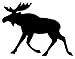 Produktbild Aufkleber Elch Dimension 60 x 80 mm ~~~~~ schneller Versand innerhalb 24 Stunden ~~~~~