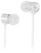 Produktbild KitSound Hive Buds In-Ear Kopfhörer mit In-Line Mikrofon und Gewirrfreiem Flachkabel Kompatibel mit Apple iPod, iPhone, iPad, Smartphone, Tablet und MP3 Player - Weiß