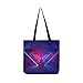 Produktbild UV-Licht Neonlicht Canvas Tote Handtasche Schultertasche Crossbody Taschen Geldbörsen für Männer und Frauen Einkaufstasche