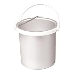 030414BK - Deo 1000cc Inner Wax Bucket Pot Container Insert Handle White