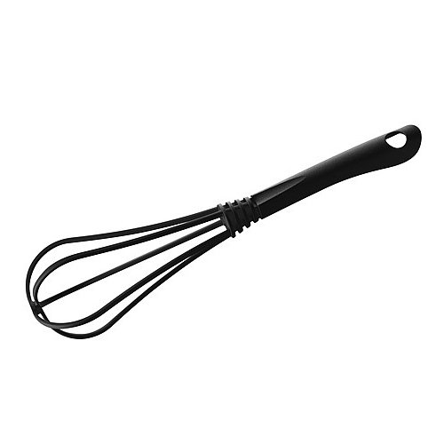 Fackelmann 23933 Schneebesen "Nero" , Nylon, schwarz, 29,5 x 7 x 7 cm