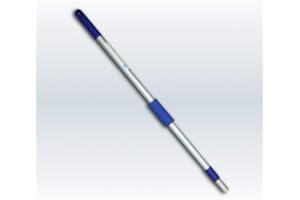 manche alu télescopique 2x 0.75m avec 2 trous