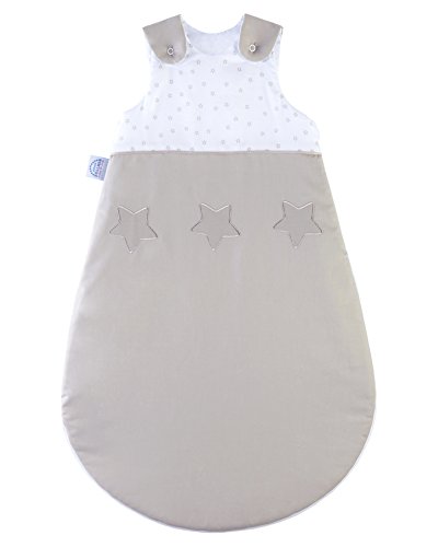 Preisvergleich Produktbild Schlafsack mit Applikation, Gr. 90, Sternstunde taupe