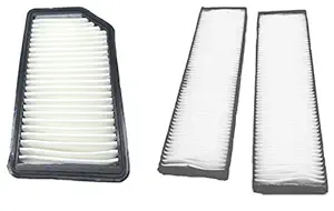 Gopinath Autolink CAR ENGINE AIR FILTER + AC FILTER SET OF 2 PCS COMPATIBLE WITH I20