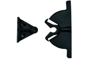 Koncreto Fermaporta A Pinza In Pvc Pz 2 Con Incontro Ad Avvitare. In Blister.