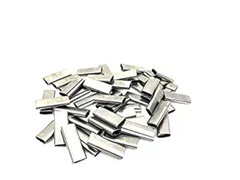 Strapping Clip Packing Tools 2.5 Kg Silver Clumps