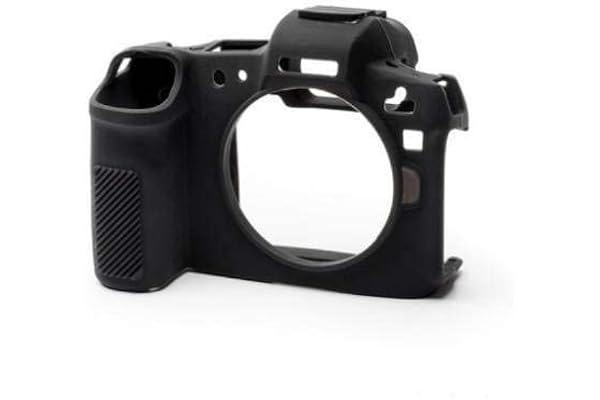 Camaura EOS(R) Silicone Protective Body Cover Compatible with DSLR Canon eos (R) Camera Bag (Black)