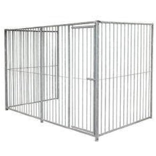 dog kennel panel with door