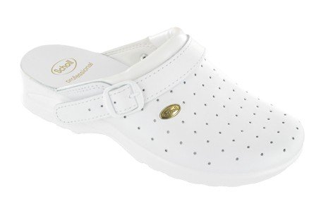 SCHOLL CLOG RACY BIANCO (38)