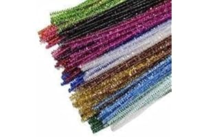 Kraftz® Chenille Craft Stems Pipe Cleaners Perfect for DIY, Art & Craft for Kids 6mm X 30cm