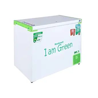 ROCKWELL Convertible Green Freezer GFR350SDUC, 315 Litres, 10 years On Body, Copper Cooling Coil, Upto 53% Power Saving, 90mm PUF, Single Door
