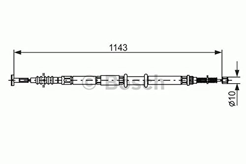 Price comparison product image Bosch 1987477728 Brake Cable