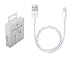 Produktbild OVP # Apple MD818FE/A # 1m Ladekabel / Adapter (8 Pin) Lightning-Stecker auf USB-Stecker, i-phone # LGA Gear, kompakt 2016