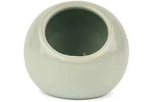 LKJYBG Casetta per criceti, in ceramica, adatta per criceti, topi e piccoli animali domestici, colore blu