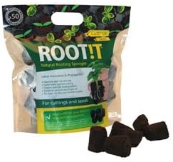 Root !t Natural Rooting Sponges Refill Pack (Pack of 50) from Root It