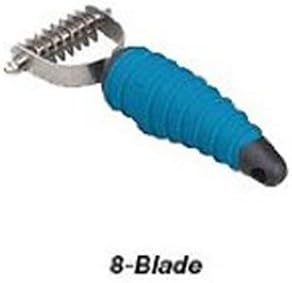 Master Grooming Tools Stainless Steel 08-Blades Replacement for Stripper