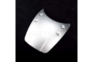 KYN For BMW R NINE T 2014-2021 R NINET Wind Deflectors R9T parabrezza in alluminio per moto (Argento)