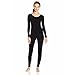 Produktbild Catsuit Ballet Tanz Damen Mädchen Ganzkörper Tanz KLEID Fitnessstudio Catsuit - Schwarz , S