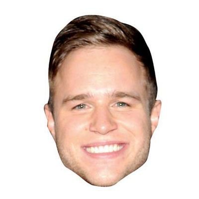 Preisvergleich Produktbild Olly Murs Maske aus Pappe