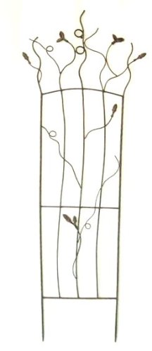 DanDiBo Rankhilfe JD2-12024 Rankgitter aus Metall H-148 cm B-43 cm Kletterhilfe Zaun - 4