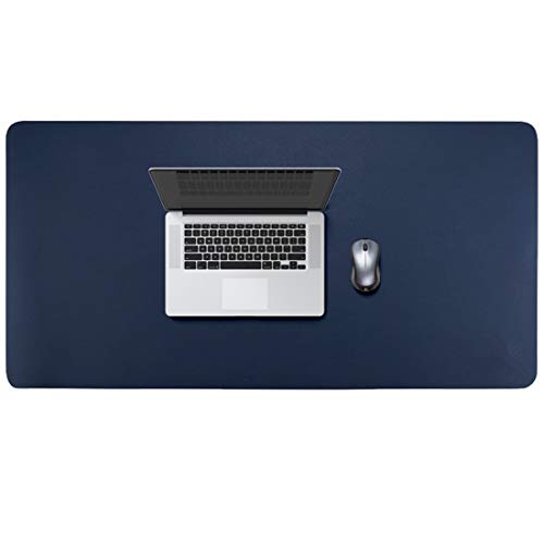 Preisvergleich Produktbild YUN MY GIRL Leder Mauspad wasserdicht, perfekte Schreibtisch- und Home-Schreibtischunterlage, Computertastaturunterlage ultradünn 2 mm / mehrere Ausführungen (Color : Royal Blue, Größe : 60 X 30cm)