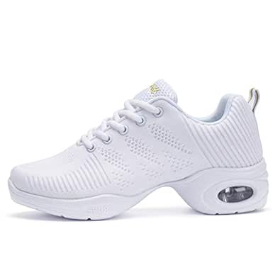 white dance tennis shoes