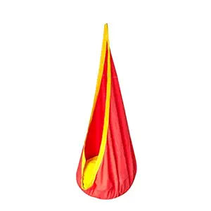 Slack Jack Kids Fabric Swing (Red and Yellow)