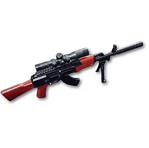 Zillion Billion MA MINI 40 cm Long Plastic AK47 Toy Gun with Cap Googles & BB Bullet with Multicolor 2-15 Years for Boys Kids Girls Toy Mouser Toy Military Toy Gun Sniper Toy Gun Commando Toy Gun PUBG GUN TOY
