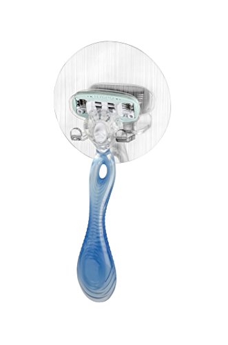 WENKO 21934100 Static-Loc Wandhaken Duo Osimo – Befestigen ohne Bohren, Polyethylenterephthalat, 8 x 3.2 x 8 cm, Silber - 5