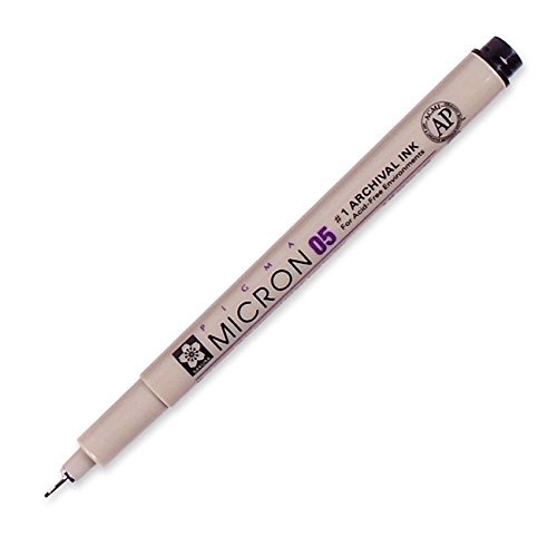 PIGMA MICRON Fineliner SET (6 Stifte, schwarz) - 4
