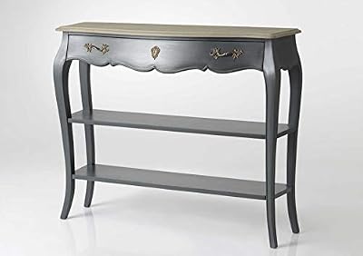 Adept Home 133188 Console 1T/2NKD Murano Celeste, Multicolore, Unique