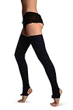 ballet warm up boots uk Envio en el mismo dia Oxford Blue Stirrup Dance/Ballet Leg Warmers - Leg Warmers - Azul Calentadores moda Talla unica (90 cm)