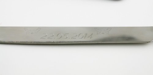 Tortenbesteck – mit Ihrer Diamantgravur (inkl.) - 3