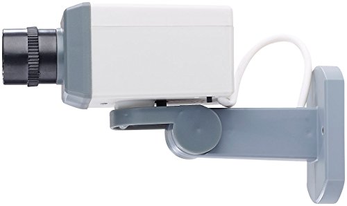 VisorTech Video-Kamera-Attrappen: Überwachungskamera-Attrappe mit Motor, Bewegungssensor und Signal-LED (Überwachungs-Attrappe) VisorTech Video-Kamera-Attrappen: Überwachungskamera-Attrappe mit Motor, Bewegungssensor und Signal-LED (Überwachungs-Attrappe)