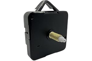 DANS CLOCK SHOP New Replacement 12888 Youngtown Ticking Quartz Clock Movement Mechanism Motor (Long - 16mm Gold Thread)