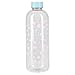Produktbild Miss Etoile - Wasserflasche/Trinkflasche - rosa Punkte - Glas - 1 l