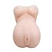 Produktbild JOYY Masturbator Masturbatoren Erotik Sexspielzeug Realistiche 3D Liebespuppe für Männer, Vagina Pussy Anus TPE weiches wasserdichtes Silikon 16x8x6.5 cm