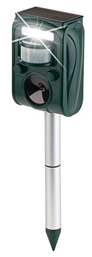 Exbuster Ultraschall-Solar-Tierschreck mit Blitzlicht und Bewegungssensor - 3
