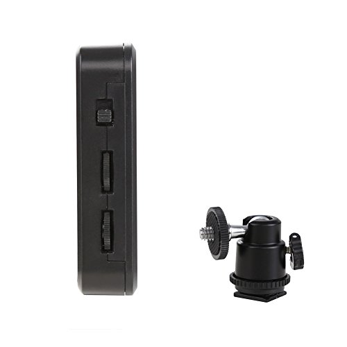 Koolertron 228 LED Multi-Function LED Vid  o Light Cam  ra 90 Degr  s d   l  vation pour Sony Canon Nikon Pentax Olympus Samsung Panasonic JVC DSLR DV Camera Cam  scopes