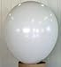 Produktbild Ballonpoint - 5 Stück extra starke Riesenballons Typ R120 -109-00 Ø40cm /16inch, Umfang 120cm unbedruckt, Ballonfarbe WEISS, XXL Riesenluftballon / Jumboballoon Typ R120U ohne Ballonverschluss. Hergestellt in Österreich