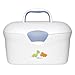 Safetots Dinosaur Ergonomic Baby Box White with Blue Trim