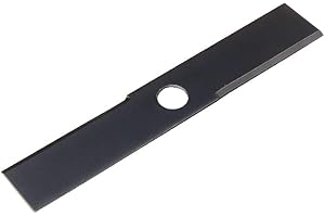 Ratioparts - Cuchilla de desbrozadora (2 Dientes, diámetro Exterior 350 mm, diámetro de perforación 25,4 mm, Grosor 3 mm), Color Negro