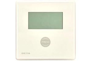 BIGMUMU Deta 1142 Carbon Dioxide (CO2) & Temperature Monitor (Mains Powered)