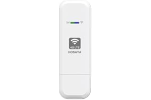 HOSAYA Módem WiFi 4G con tarjeta SIM, enrutador portátil USB 4G con ranura para tarjeta SIM, punto de acceso de viaje portátil de alta velocidad, mini enrutador desbloqueado 4G dongle