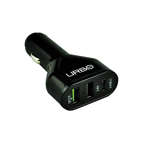 Urbo Enchufe USB Multi Puerto de Carga Rápida para Coche