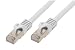 Produktbild Patchkabel mit Rastnasenschutz, Cat. 7 S/FTP PiMF halogenfrei (LSOH), 600MHz, weiß, 7,5m, Good Conne