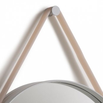 Hay – Strap Mirror, grau, 70 cm - 3