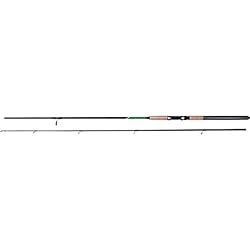 Shakespeare Omni Spin - Caña de pesca de lanzado, color negro/verde, talla 2,4 m